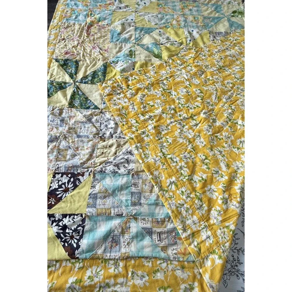 Handmade soft collected quilt